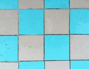 color small tile is chess pattern texture