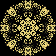 Oriental Abstract Vector Pattern