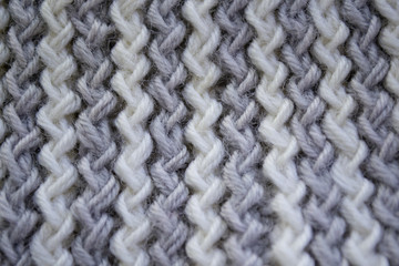 Clothes texture of yarn