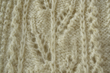 Clothes texture of yarn