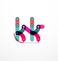 Vector letter logo