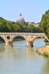 The Vatican on the river, Rome, Italy