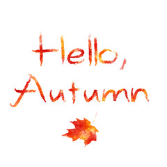 HELLO, AUTUMN