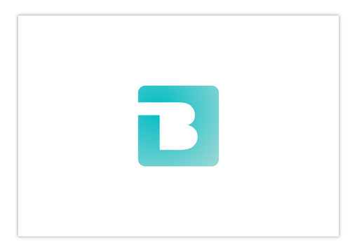 Square B Modern Advance Logo Design