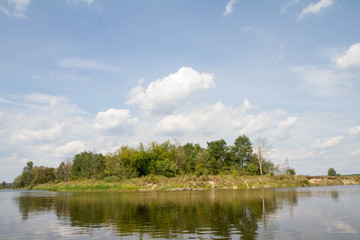 The Bug river, Poland