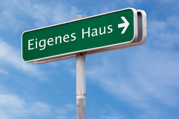 Schild 126 - Eigenes Haus