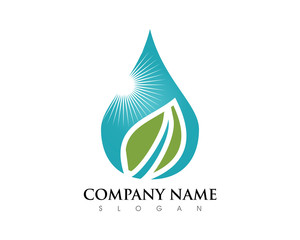 Water Leaf Logo