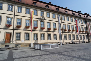Fototapeta na wymiar Maximiliansplatz Bamberg