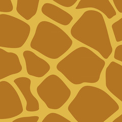 Giraffe Skin animal texture wallpaper Vector