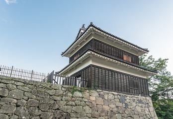 上田城の風景　西櫓