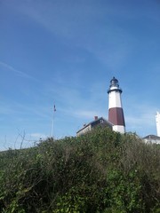 The lighthouse at montauk point