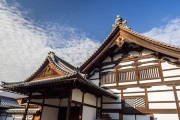 japanese  house vintage style show in public park.