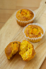 かぼちゃのマフィン