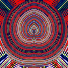 Abstract image, colorful graphics and tapestries It can be used as a pattern for the fabric