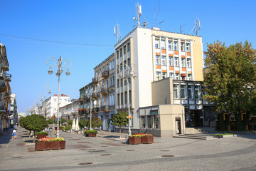 Kielce. Ulica Sienkiewicza 