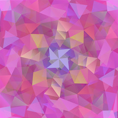 Gentle polygon background lilac and pink shades.