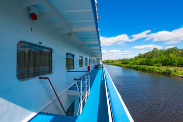 boat trip on the river