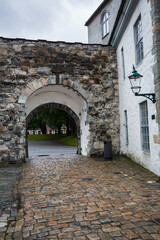 Fototapeta na wymiar Bergen fortress