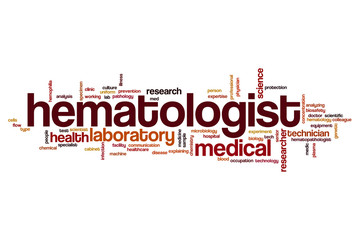 Hematologist word cloud