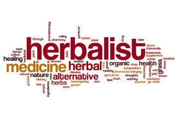Herbalist word cloud