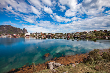Naklejka premium Lofoten archipelago islands