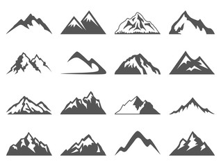 Mountain Shapes For Logos