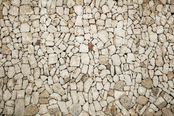 Texture of a stone wall
