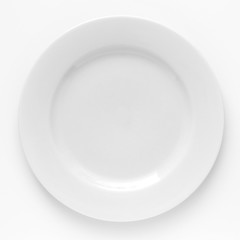 Basic white plate - 120405555