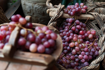 Cesto de uvas