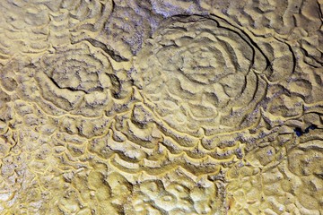 Stalactites and stalagmites in Stalactites Cave
