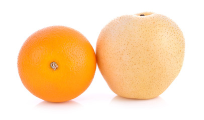 Chinese pear, orange