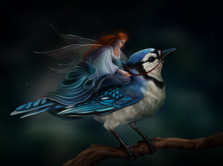 Фея и птица