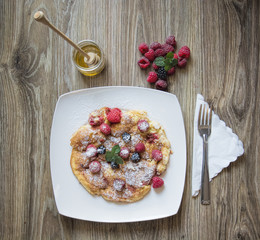 Omlet z malinami © mbanaszk