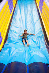 Obraz premium Inflatable slide