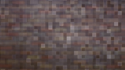 Brown background consisting of brown pixels of different colors with light outlines.