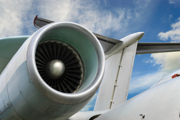 Airplane jet engine