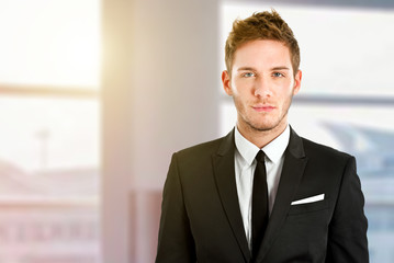 Portrait of an handsome businessman