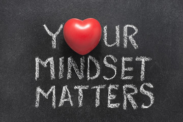 your mindset matters - obrazy, fototapety, plakaty