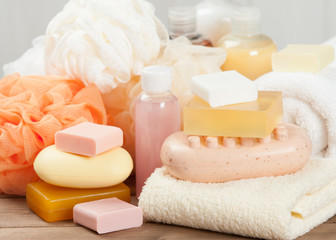 Soap Bar And Liquid. Shampoo, Shower Gel. Towels. Spa Kit.