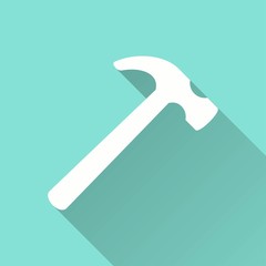 Hammer - vector icon.