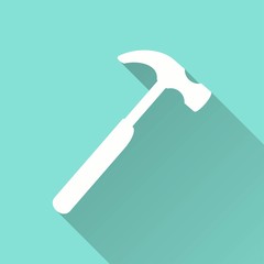 Hammer - vector icon.