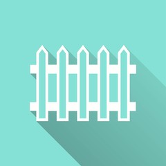 Fence - vector icon.