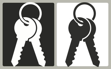 Key - vector icon.