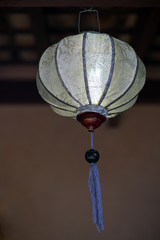 Oriental luminaire shaped like a balloon