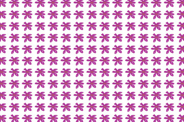 Painted flowers as background