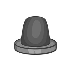 Siren icon in black monochrome style isolated on white background. Equipment symbol vector illustration