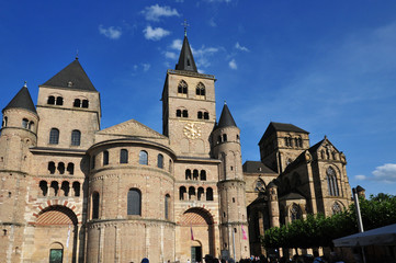 Naklejka na ściany i meble Treviri (Trier), la Cattedrale - Germania