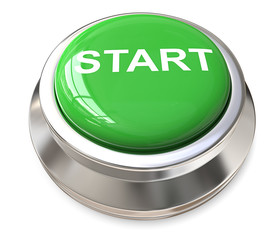 Green Start Button. 3d render of a Green Start Button.