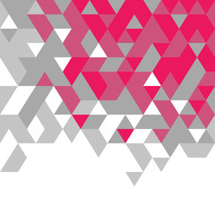 retro geometric template for business or technology presentation and space for your text or subject, vector illustration