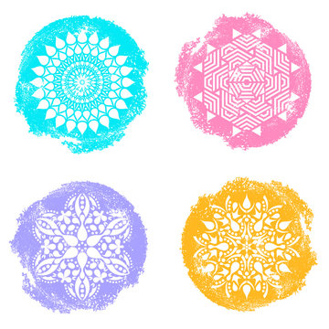 Vintage Geometric Abstract Mandala Collection